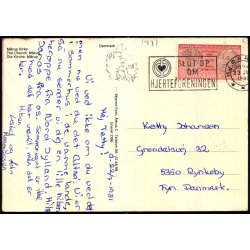 Maarup Kirke ved L�nstrup - Stjerne Foto 2188 - Brugt