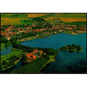 Luftfoto - Nysted med Aalholm Slot - Stender 149 309 001 - Ubrugt