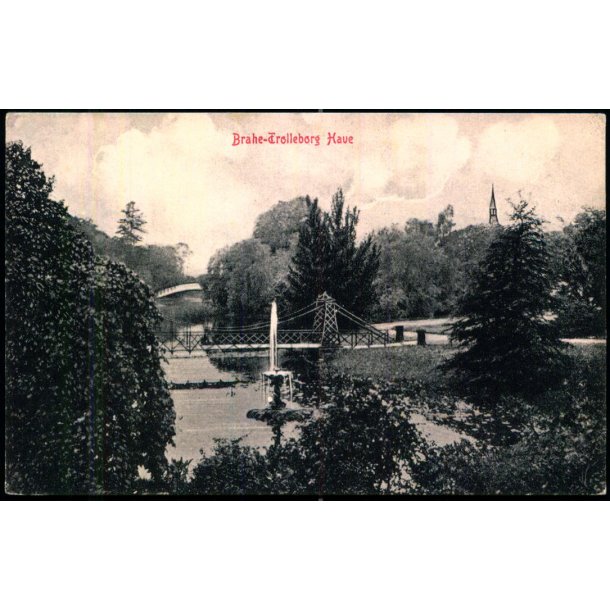 Brahe -Trolleborg Have - W.K.F. 717 - Ubrugt