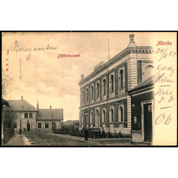 Maribo - Stiftsmus�et - W.K.F. 1454 - Brugt