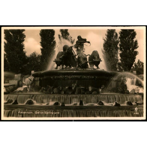 Kbenhavn - Gefion Springvandet - Chr. Olsen 448