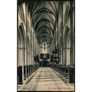 Odense - Sct. Knuds Kirke indvendig - W.K.F. 342 - Ubrugt