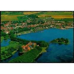  Luftfoto - Nysted med Aalholm Slot - Stender 149 309 001 - Ubrugt