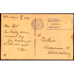 Kbenhavn - Turist Hotellet - A.V. u/n