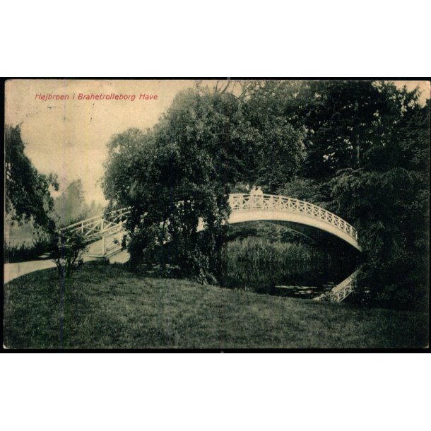 H�jbroen i Brahetrolleborg Have - Fotograf Carl Johansen u/n - Brugt