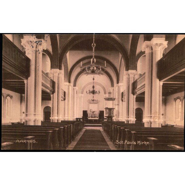 Aarhus - Sct. Pauls Kirke - Stender 18081 - Brugt