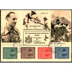 XIV International Scout Conference - Vaduz - Liectenstein 1953