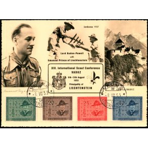 XIV International Scout Conference - Vaduz - Liectenstein 1953