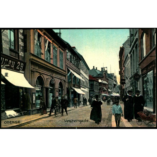 Odense - Vestergade - Stender 6171 - Ubrugt - Flot Kort !!