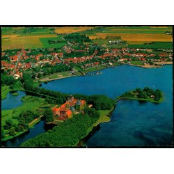 Luftfoto - Nysted med Aalholm Slot - Stender 149 309 001 - Brugt