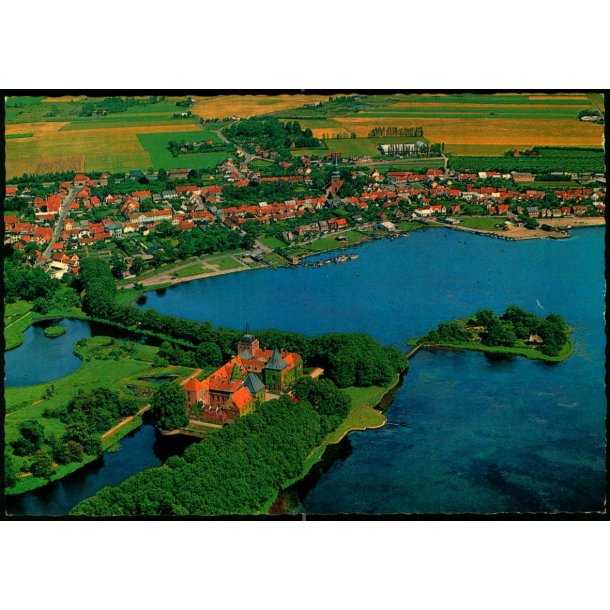 Luftfoto - Nysted med Aalholm Slot - Stender 149 309 001 - Brugt