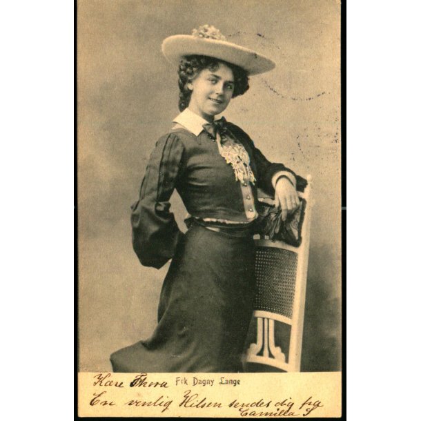 Frk. Dagny Lange - u/n
