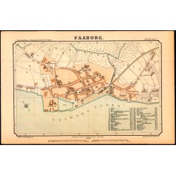 Faaborg - G.E.C. Gad 1899 - 23X15 cm. - Ubrugt