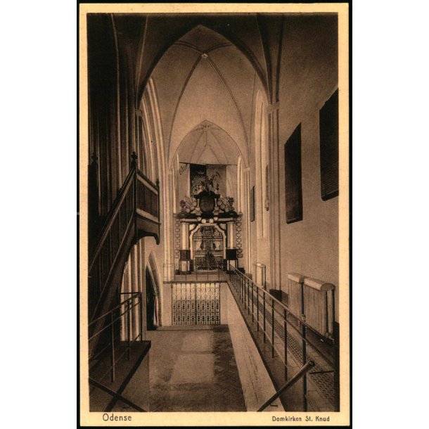 Odense - Domkirken Sct. Knud - Chr. Pedersens Kunstforlag 1 - Ubrugt