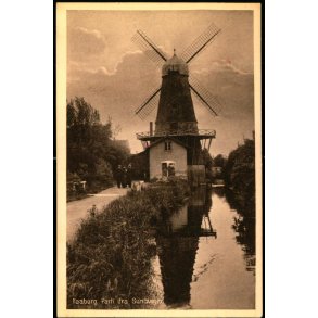 Faaborg - Parti fra Sundvejen - David I. Bagers Bogh.  42893 - Ubrugt