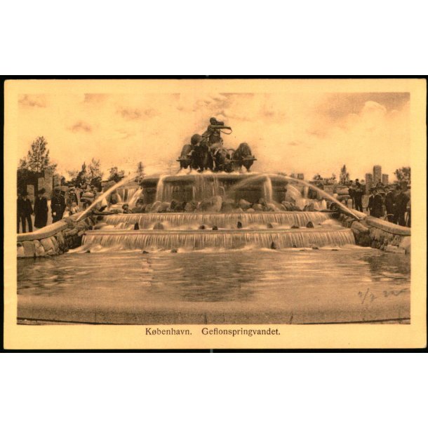 Kbenhavn - Gefionspringvandet - Eneret 25