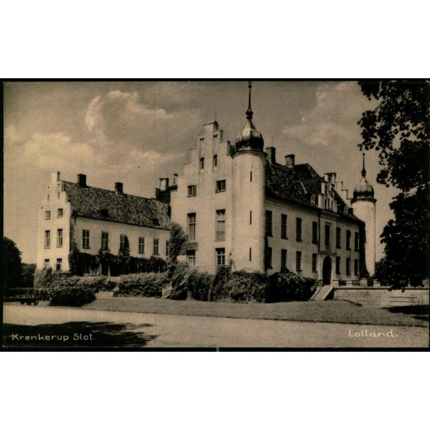 Krenkerup Slot - Lolland - F.D.B. Serie 40 L - Ubrugt