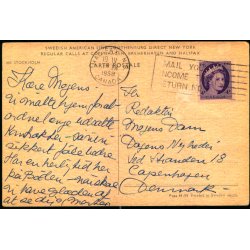 M/S STOKHOLM - Swedish American Line - u/n - Brugt