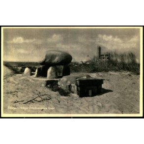 Skagen - Holger Drachmanns Grav -  Stender 8 - Ubrugt