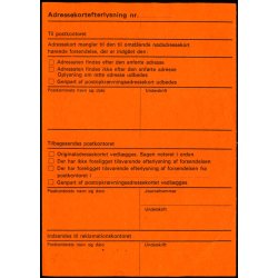 Ndadressekort - 8. feb. 1977