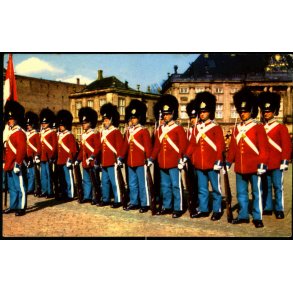 Kbenhavn - Vagtparaden p Amalienborg - Rudolf Olsen 50