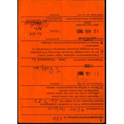 Ndadressekort - 27 Juli  83