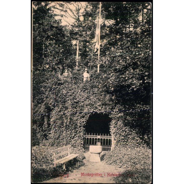 Faaborg - Munkegrotten i Holstenshus Have  - W.K.F. 3920 - Brugt