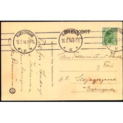 Kbenhavn - Det stasiatisk Kompagnis.  Bygning med Niels Juels Statue - Alex Vincent 198 - Brugt