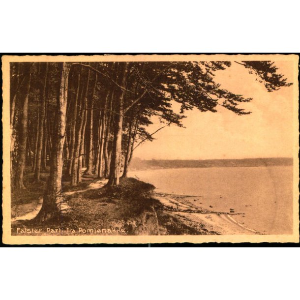 Falster - Parti fra Pomlenakke - Stender F. 19 - Ubrugt