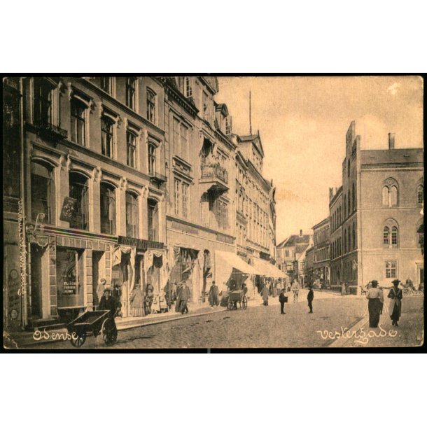 Odense - Vestergade - Varerhus Carl Friiss Forlag u/n - Brugt