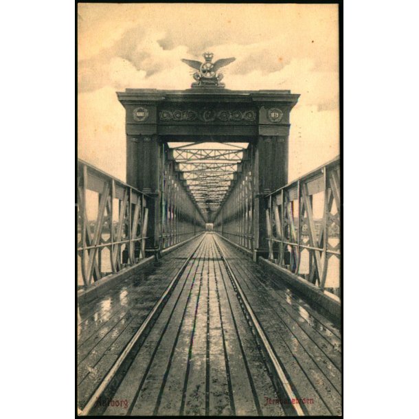 Aalborg - Jernbanebroen - W.K.F. 1830 - Ubrugt