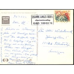 The Royal Hotel as seen from the Tivoli Gardens at Twilight - IHA u/n