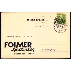 Folmer Andersen - Odense - Helsagskort u/n - Brugt
