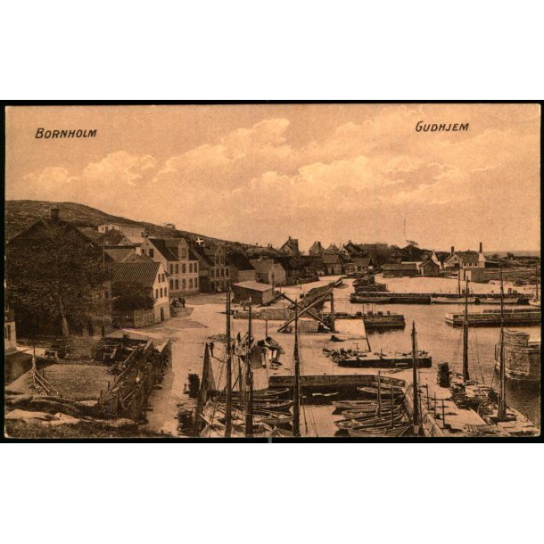 Bornholm - Gudhjem - Frits Srensens Bogh. 687