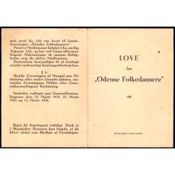 Love for "Odense Folkedansere"