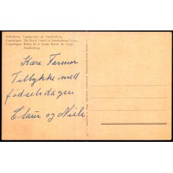 Kbenhavn - Vagtparaden p Amalienborg - Rudolf Olsen 50