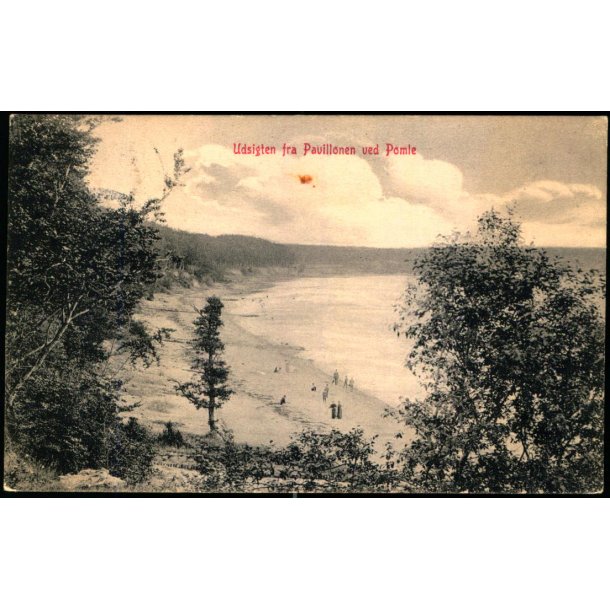 Udsigten fra pavillonen ved Pomle - Warburgs Kunstforlag 1427 - Brugt