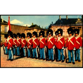 Kbenhavn - Vagtparaden p Amalienborg - Rudolf Olsen 50