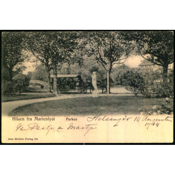 Hilsen fra Marienlyst - J. M�ller 199 - Brugt