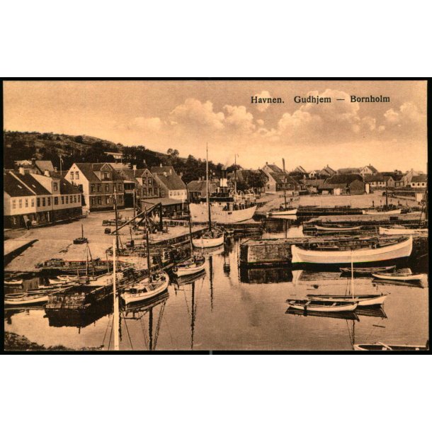 Havnen - Gudhjem - Bornholm - Frits Srensens Bogh. 685