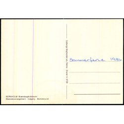 Bornholm - Brndegaardshaven - Colbergs Bogh. 8798 - Ubrugt