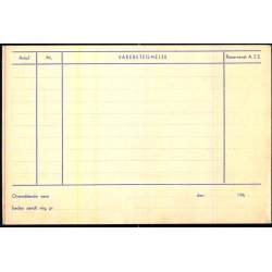 A/S Andr.Jensen &amp; S�n - Helsagskort u/n - Ubrugt