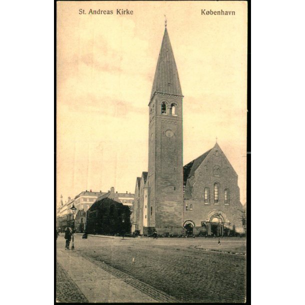 St. Andreas Kirke - K�benhavn - V.M. Eneret - u/n - Brugt