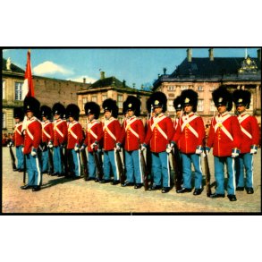 Kbenhavn - Vagtparaden p Amalienborg - Rudolf Olsen 50