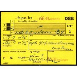  Fripas fra 66- Horsens - DSB - 26 - 5 1976