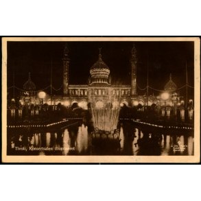 Tivoli - Koncertsalen  - Illumineret - Chr. Olsen 62