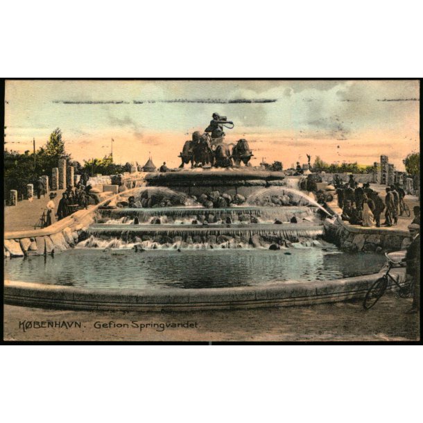 Kbenhavn - Gefion Springvandet - Stender 14691