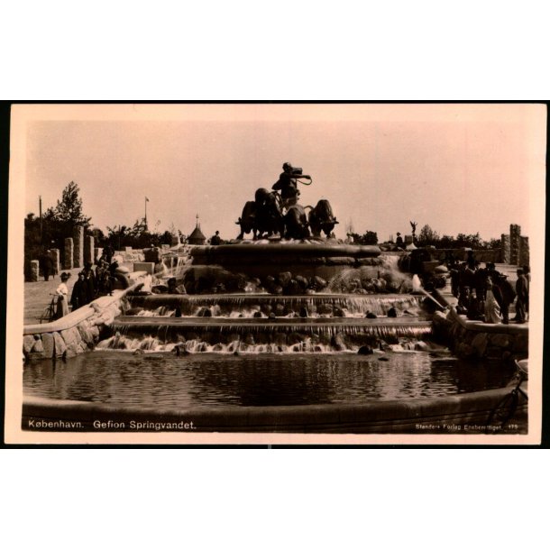 Kbenhavn - Gefion Springvandet - Stender 175