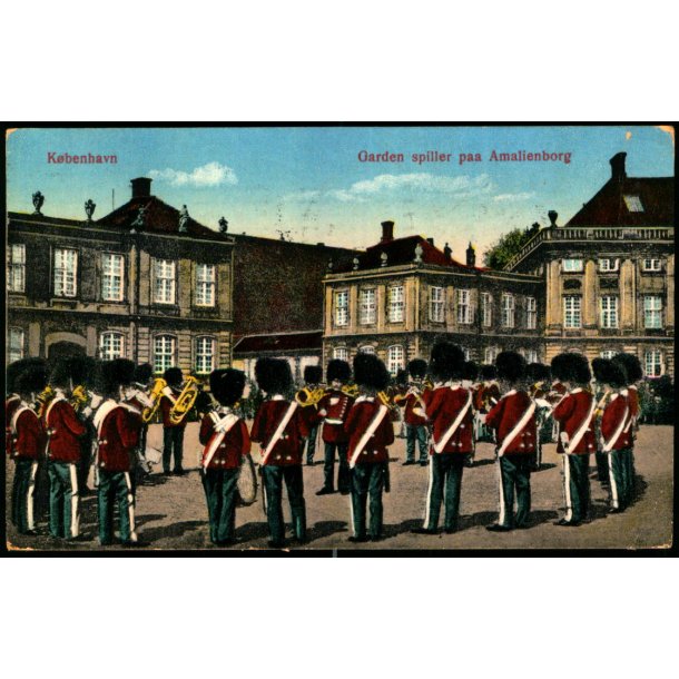 Kbenhavn - Garden Spiller paa Amalienborg - u/n
