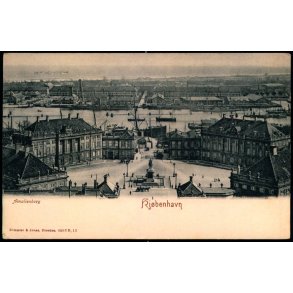 Kj�benhavn - Amalienborg - R.& J.B. 4502